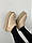Зимові Жіночі Черевики UGG Ultra Mini Beige Platform | бежеві на платформі, розміри 36–41, фото 4