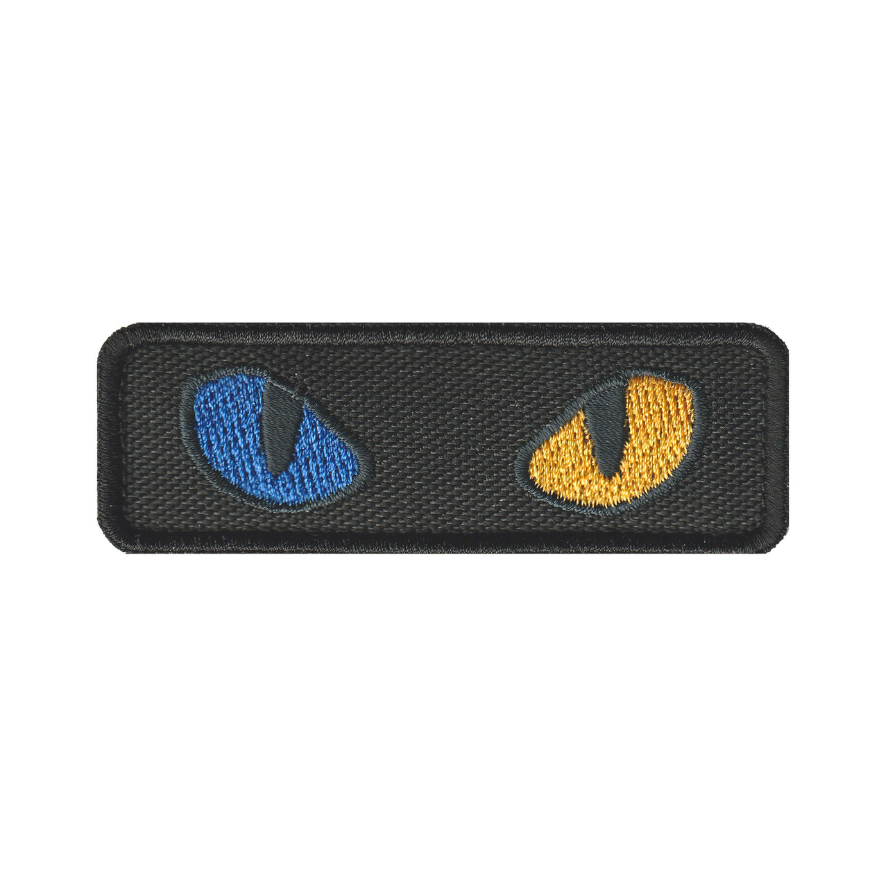 Вишитий патч  шеврон на липучці "CAT EYES / Котячі очі"