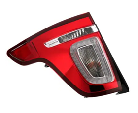 Ліхтар лівий Ford Explorer 11-15 Depo без ламп, LED/WY21W/W21W, BASE, XLT, LIMITED