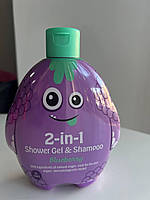 Дитячий шампунь-гель 2 в 1 Blueberry
