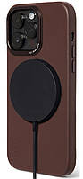 Шкіряний чохол Decoded Leather Case MagSafe Apple iPhone 13 Pro Max/12 Pro Max Chocolate Brown