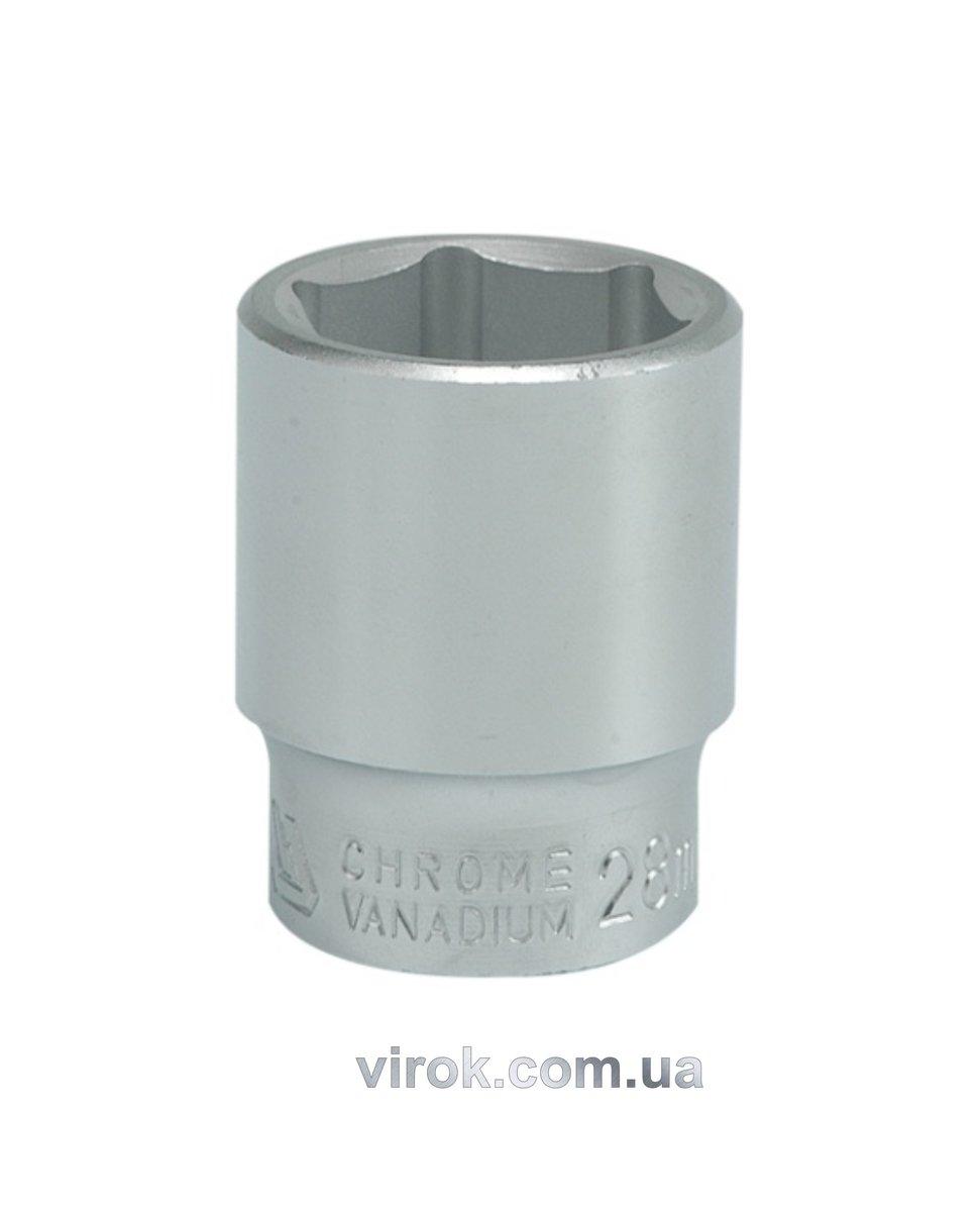 Головка торцева 6-гранна YATO : квадрат 3/4", М= 28 мм, L= 50 мм [12/96], фото 1