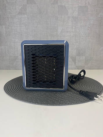 Портативний обігрівач Handy Heater з Led підсвічуванням Pure Warmth FM227 1500W, сірий, фото 1