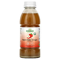 Органічний яблучний оцет Organic Raw Apple Cider Vinegar with Mother 473 ml