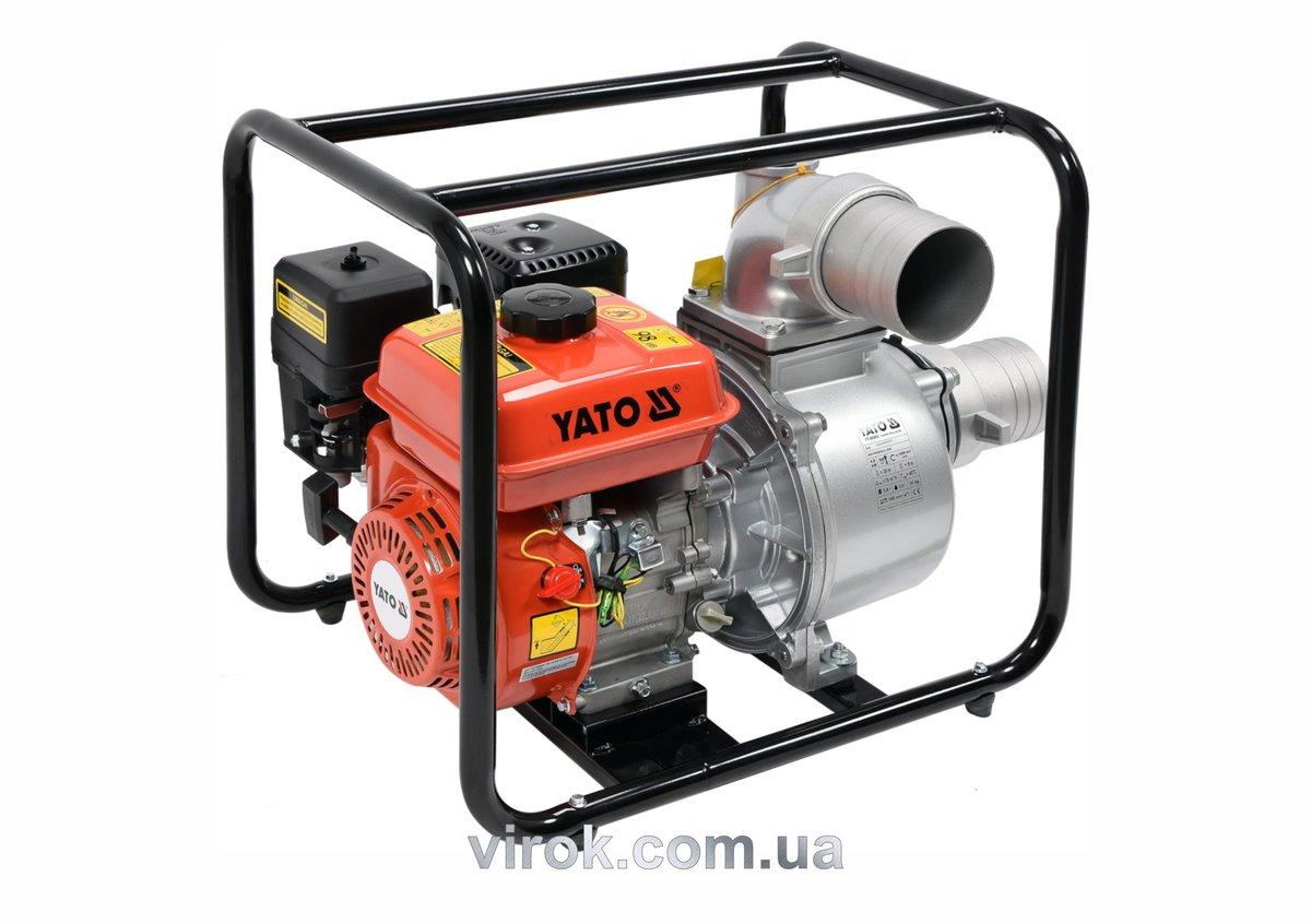 Мотопомпа YATO 4" 7,7 к.с. 96м³/год [1/4], фото 1