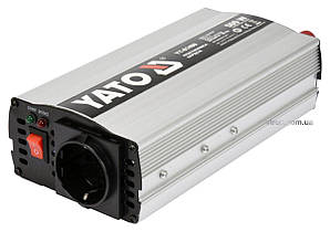 Перетворювач напруги YATO з джерела 12 В DC в 230 В, 500 Вт AC [12/240]