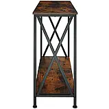 Консоль у стилі Loft Tacoma 100x30x81 см, фото 6