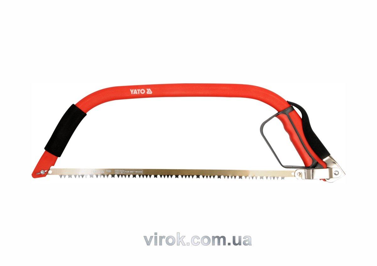 Пила лучкова YATO : по дереву, L= 760 мм [12/24], фото 1