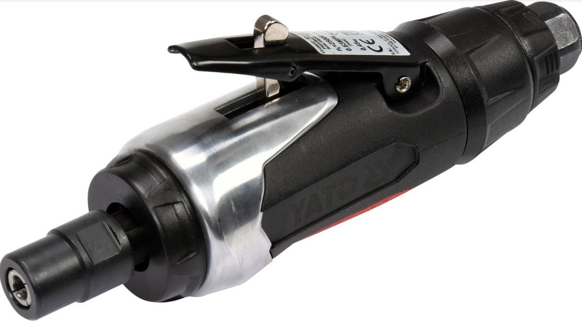 Шліфувальна пневматична кутова YATO YT-09632, 1/4" 6 мм 25000 об/хв 113 л/хв, фото 1