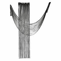 Штора з фольги для фотозони YES Fun Хелловін 50х270 см чорна (974277)