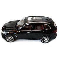 Машинка металева BMW X5 АвтоЕксперт БМВ Х5 джип чорний 1:32 звук світло інерція відкр двері капот багажник 16*7*7 см (LF-18956), фото 2