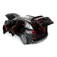 Машинка металева BMW X5 АвтоЕксперт БМВ Х5 джип чорний 1:32 звук світло інерція відкр двері капот багажник 16*7*7 см (LF-18956), фото 6