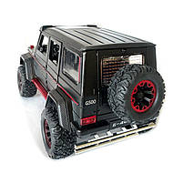Машинка металева Mercedes G500 мерседес гелінтваген чорна Автоексперт 1:24 світло звук відкриваються двері багажник капот, фото 4