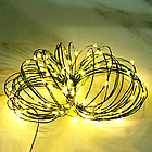 Гірлянда Роса 100м від USB, 1000LED + Подарунок Новорічний ліхтар 1шт, рандом / Новорічна гірлянда на ялинку, фото 5