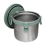 Термос для еды STANLEY ADVENTURE STAY HOT CAMP CROCK 3QT / 2.8 литра Stainless Steel Shale Стенлі Класік, фото 3
