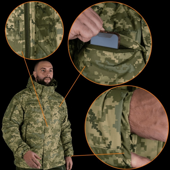 Куртка Camotec Patrol System 3.0 MM14 Піксель РОЗМІР M