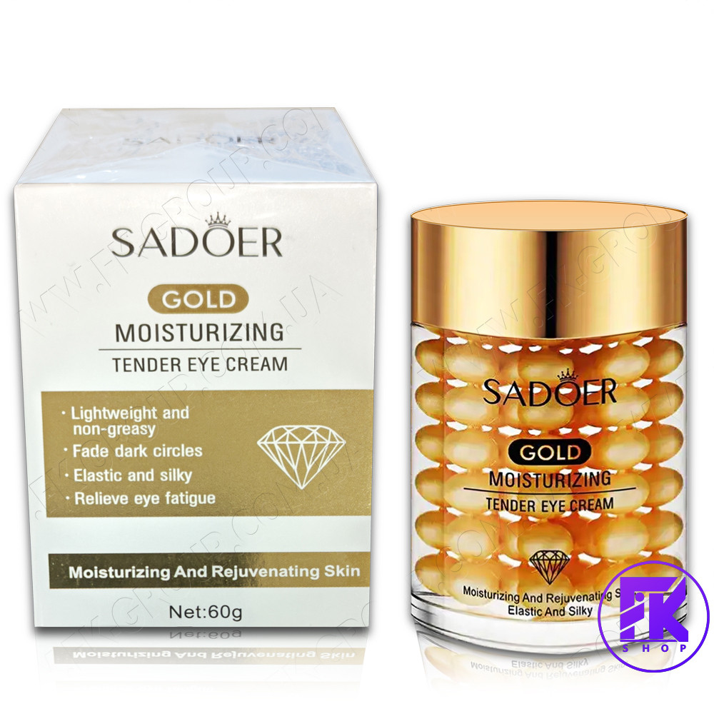 Крем для шкіри навколо очей Sadoer Gold 60 г