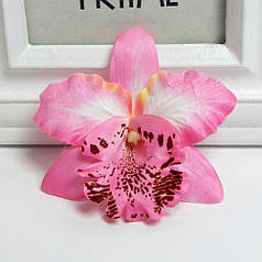 Штучна квітка Орхідея цимбідіум, головка 7 см, рожевий