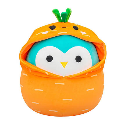 М'яка іграшка SQUISHMALLOWS - СОВА ВІНСТОН (30 cm, у одязі), фото 1