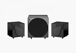 Акустична система Triangle Color123,130Hz-25KHz, 2x50W, 139x139x139, 1.35kg, 70Hz-130Hz,100W, чорн