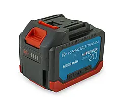 Універсальний акумулятор KRAISSMANN 6001 MP 20 (20 В, 6000 мА·год, M-POWER series 20)