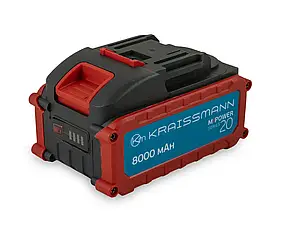 Універсальний акумулятор KRAISSMANN 8021 MP 20 (20 В, 8000 мА·год, MPOWER series 20)
