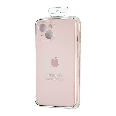 Чохол Silicone Case Square Protected Camera iPhone 13 Pink Sand (15), фото 3