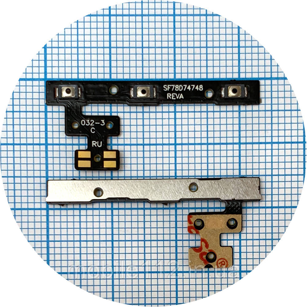 Шлейф Motorola Edge 40 Neo XT2307-1 з кнопками гучності та включення, фото 1