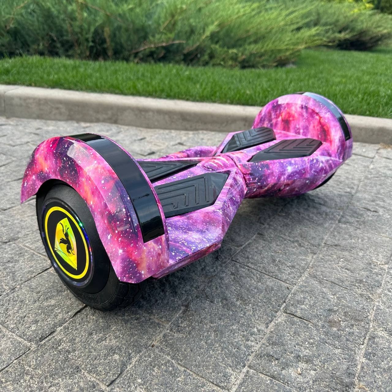 Гіроборд SMART BALANCE U8 Pro Lamborgini ФІОЛЕТОВИЙ КОСМОС + Bluetooth колонка і підсвітка колес