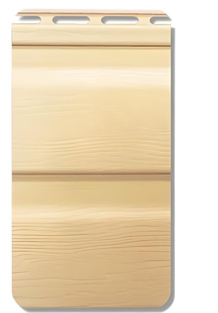 Сайдинг вініловий Флекс, панель 3,66*0,23м Житний. Сайдинг фасадний, фото 1