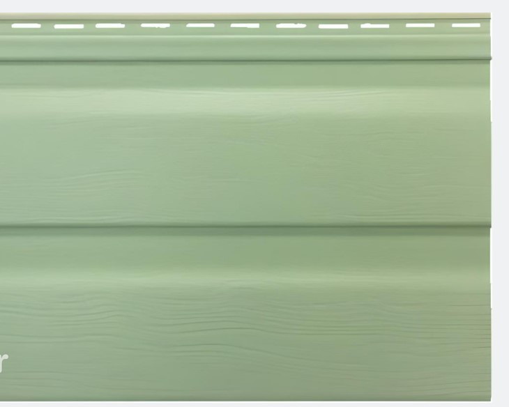 Сайдинг вініловий Flex, панель 3,66*0,23м М'ятний. Сайдинг фасадний, фото 1