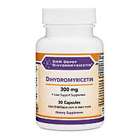 Double Wood Dihydromyricetin DHM / Дигідромирицетин зниження рівня алкогольної інтоксикації 300 мг 30 капсул