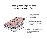 Багаторазова пелюшка для собак AquaStop арт. 60, розмір 40х60 см, фото 3