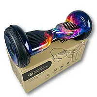 Гироборд SMART BALANCE 10.5 PRO + Tao-Tao APP + музыкальная колонка | Галактика | гироскутер с самобал