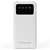 Повербанк 30 000 mAh TITANUM OL03 22.5W White (Portable charger, Micro USB, USB-C, 2xUSB-A), фото 4