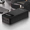Повербанк 30 000 mAh TITANUM OL03 22.5W Black (Portable charger, Micro USB, USB-C, 2xUSB-A), фото 3