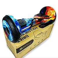 Гироборд SMART BALANCE 10.5 PRO + Tao-Tao APP + музыкальная колонка | Огонь и лед | гироскутер с самобалансом