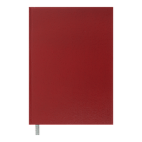 Ділова книга А4 144арк клітинкаBUROMAX OPTIMAL офсет, бордова, бум вініл