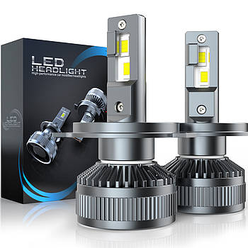 H4 LED HEADLIGHT 60W Canbus 12-24 В Комплект 2шт (1 рік гарантії!)