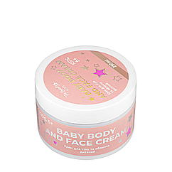 Зволожуючий крем для тіла та обличчя Top Beauty Baby Body & Face Cream для дітей від 3+ років 250 мл
