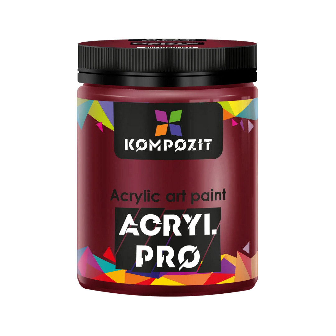 Фарба акрилова Art Kompozit 430 мл_бордо (165), фото 1