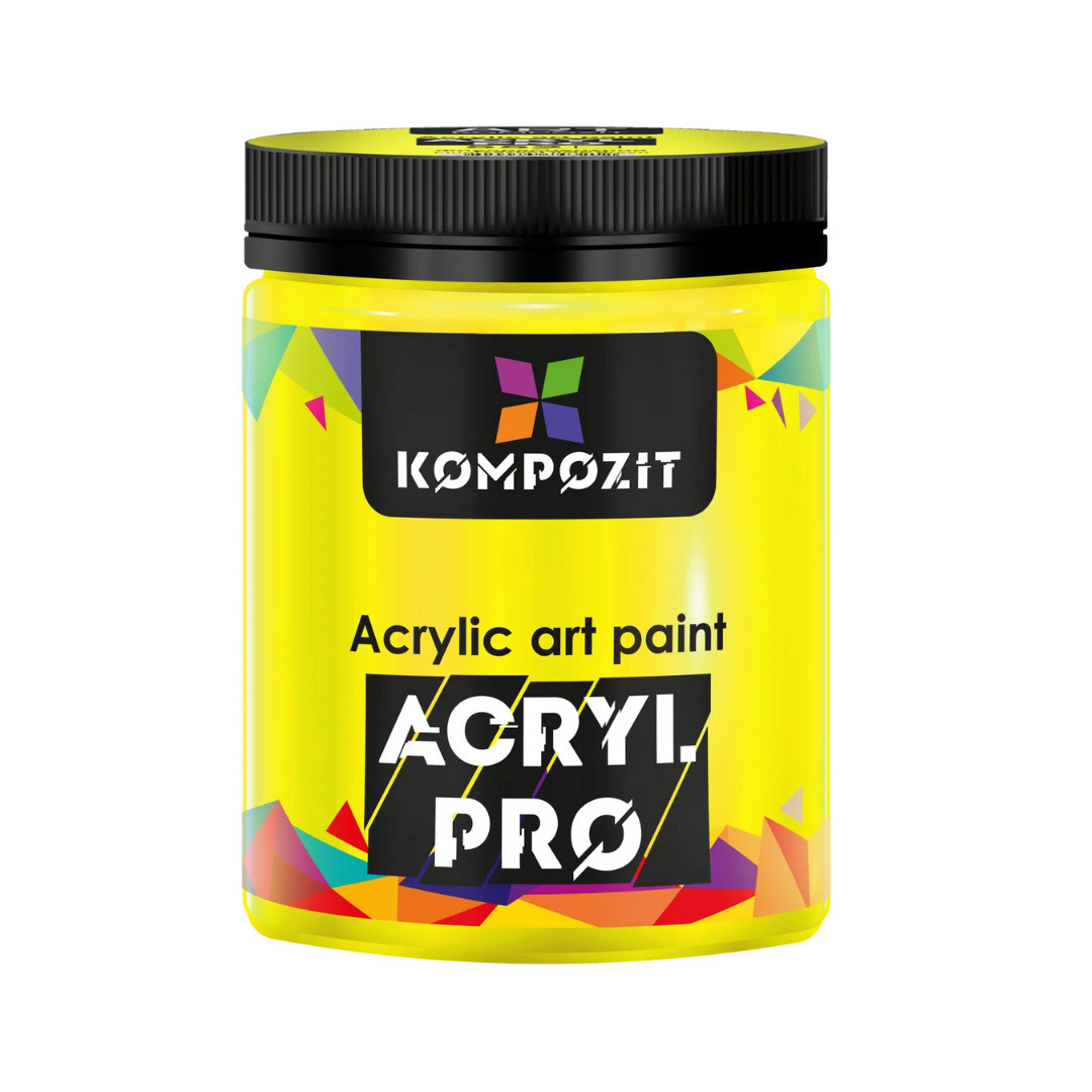 Фарба акрилова Art Kompozit 430 мл_салатовий флуоресцентний (552), фото 1