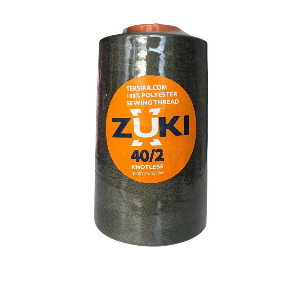 Нитка швейна ZUKI 40/2 колір оливковий