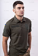 Футболка поло військова олива