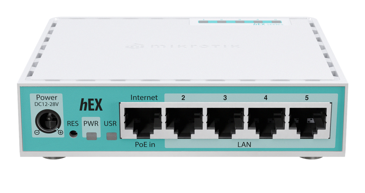 Маршрутизатор MikroTik hEX refresh 2024 (E50UG)