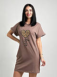 Повсякденне жіноча сукня великих розмірів коротка сукня на кожен день красива літня сукня міні легка, фото 9