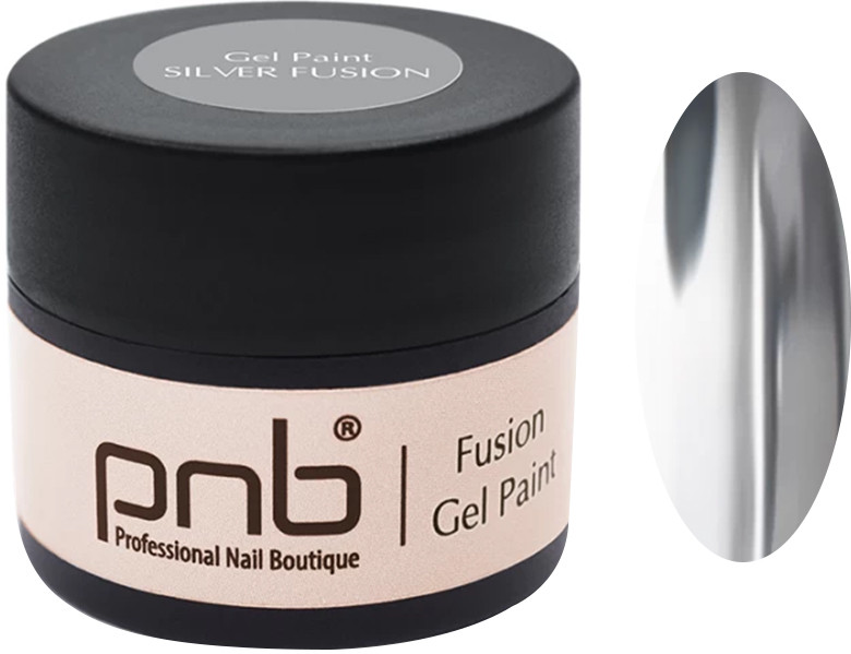 Гель-фарба Срібне лиття Gel Paint Silver Fusion PNB,5 мл