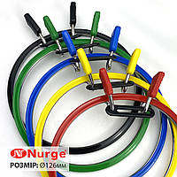 П'яльця діаметр 126 мм металеві пружинні для вишивання NURGE пружинні металеві