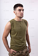 Майка олива світла військова