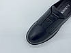 Чорні шкіряні туфлі на товстій підошві. Farinni. Розміри: 33, 34, 35, 36, 37, 38, 39, 40, 41, 42, 43., фото 7